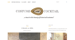 Desktop Screenshot of costumecocktail.com