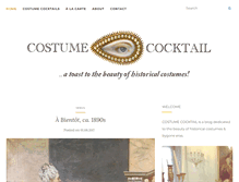 Tablet Screenshot of costumecocktail.com